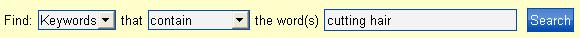 Search Keywords